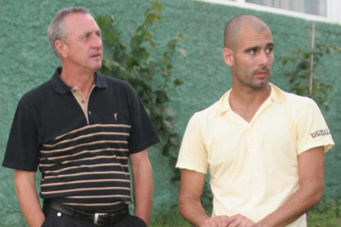 Pep thừa nhận không biết gì về bóng đá trước khi gặp Cruyff