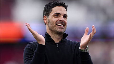  Mikel Arteta 'chúc mừng' các trọng tài vì 'dũng cảm' từ chối bàn gỡ của West Ham