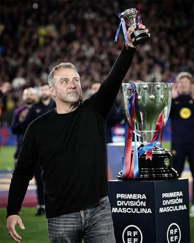 Flick, kiến trúc sư cho chức vô địch lần thứ hai liên tiếp của Barca