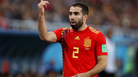 Dani Carvajal ngồi nhà xem World Cup 2026