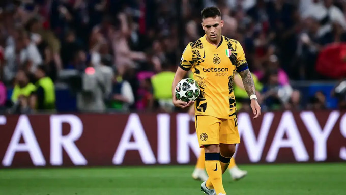 Inter Milan từng bị PSG hủy diệt ở chung kết Champions League năm ngoái
