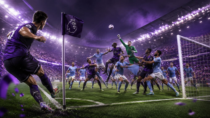 Tại Premier League hiện tại, các quả phạt góc thường có rất đông cầu thủ chen chúc