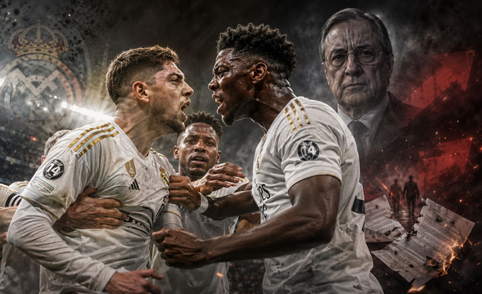 Valverde có nguy cơ bị Real bán sau vụ đánh nhau với Tchouameni