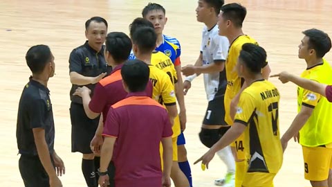 Sài Gòn Titans mất bàn gỡ hoà giây cuối, futsal VĐQG dậy sóng tranh cãi