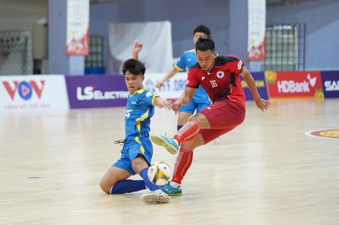 Tân Hiệp Hưng đã có chiến thắng chung cuộc. Ảnh - Nguyễn Khanh