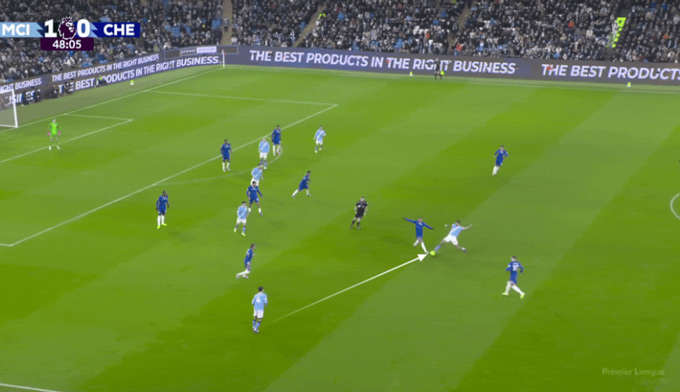 Chelsea tổ chức pressing và phản công tương đối tốt song khâu dứt điểm cuối cùng lại thiếu chính xác