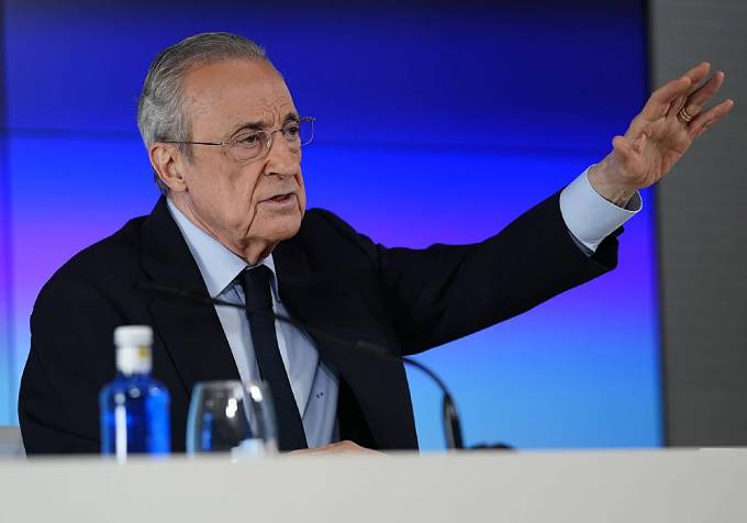 Chủ tịch Florentino Perez (ảnh: ABC)
