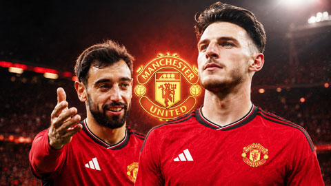 Bruno tiếc MU không mua được Declan Rice