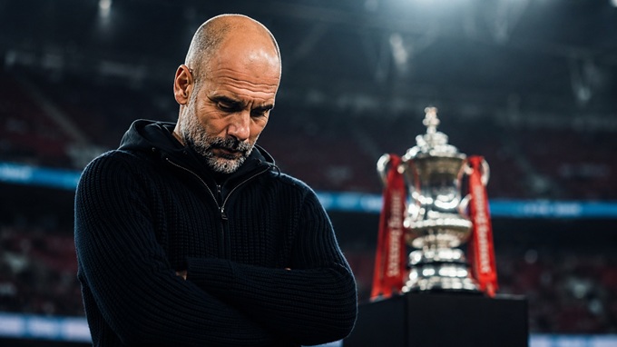 Chiếc cúp FA sẽ khép lại thời đại Guardiola ở Man City