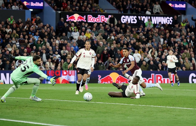 Liverpool đã thua bạc nhược trước chủ nhà Aston Villa