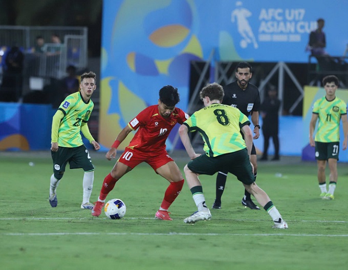 U17 Việt Nam dừng bước ở tứ kết sau trận thua U17 Australia. Ảnh: Nhật Đoàn