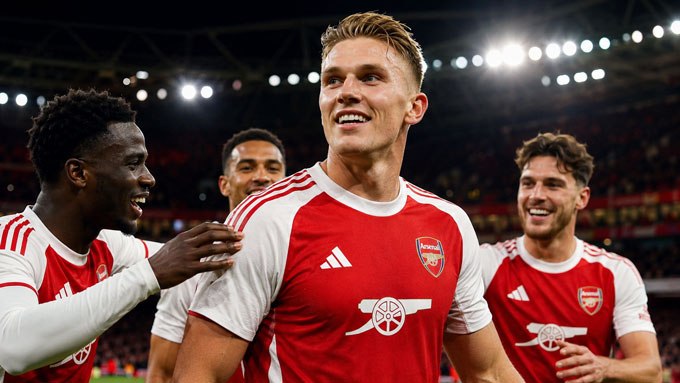 Gyokeres ngày càng cho thấy sự phù hợp với Arsenal
