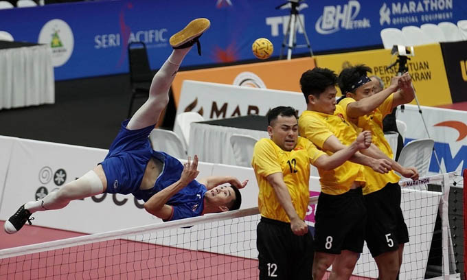 Cầu mây Việt Nam thắng cầu mây Thái Lan