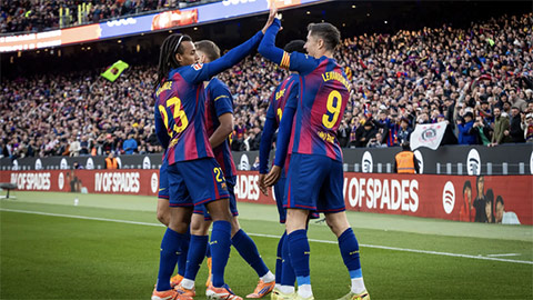  Barca lập kỷ lục vô tiền khoáng hậu tại La Liga mùa này