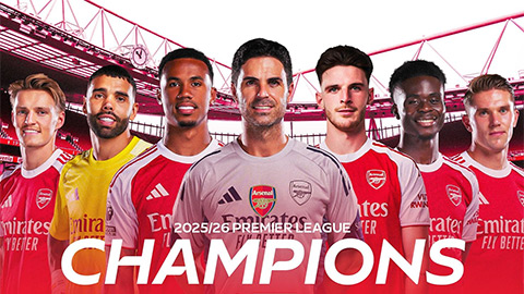 Arsenal đút túi núi tiền sau chức vô địch Premier League
