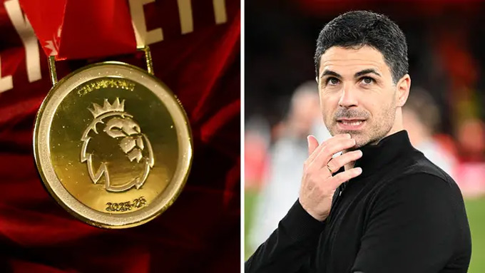 Hai cầu thủ Arsenal không được nhận huy chương vô địch Premier League