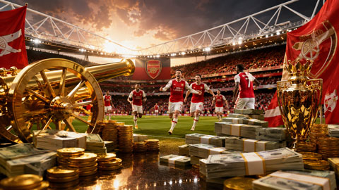 Arsenal sắp phá kỷ lục doanh thu ngay cả khi thua chung kết Champions League