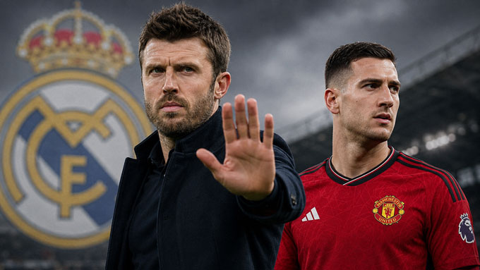 Nhưng Carrick muốn giữ Dalot ở lại MU
