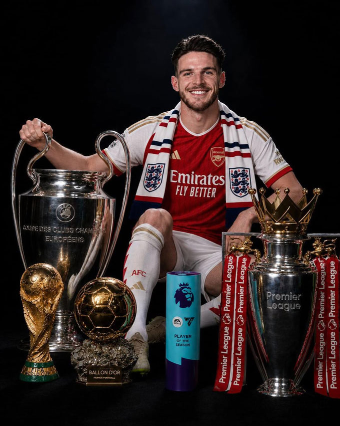 Rice có thể thâu tóm hàng loạt danh hiệu ở mùa này - Ảnh: The Football Community