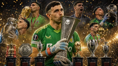 Ngả mũ trước kỷ lục ấn tượng của Emiliano Martinez