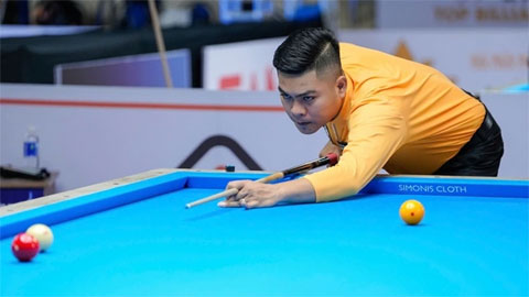 Nguyễn Trần Thanh Tự thăng hoa với sê-ri 17 điểm, vào vòng knock-out World Cup Billiards TP.HCM 2026