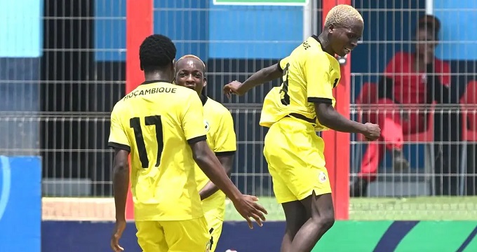Niềm vui thắng lợi của U17 Mozambique