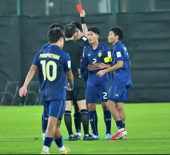 U17 Thái Lan thất bại từ Đông Nam Á đến châu Á 