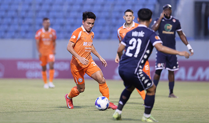 Chiến thắng quan trọng trước Hải Phòng giúp Đà Nẵng sáng cửa trụ hạng ở V.League 2025/26 - Ảnh: Sông Hàn