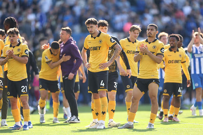 Wolves chỉ nhận khoản thưởng 2,7 triệu bảng