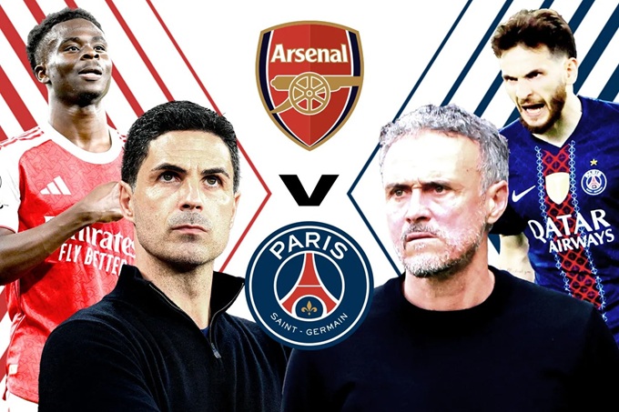 Arsenal - PSG, hai phong cách đối lập hứa hẹn một trận chung kết Champions League đỉnh cao
