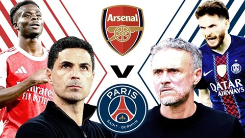 Đánh bại PSG không khó với Arsenal