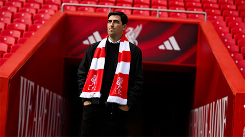 Iraola ra mắt Liverpool, lịch đấu đầu tiên được xác định