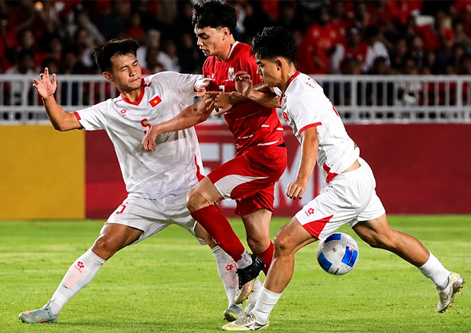 U19 Việt Nam nhận thất bại đáng tiếc trước U19 Indonesia