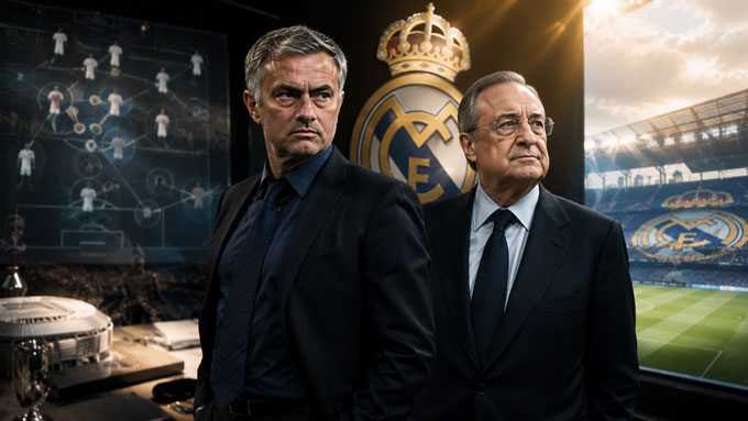 Mourinho và Perez quyết tâm xây dựng lại đế chế Real Madrid