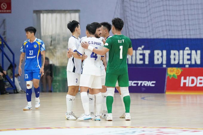 Thái Sơn Nam là đội bóng mở tỉ số trận đấu - Ảnh: Nguyễn Khanh