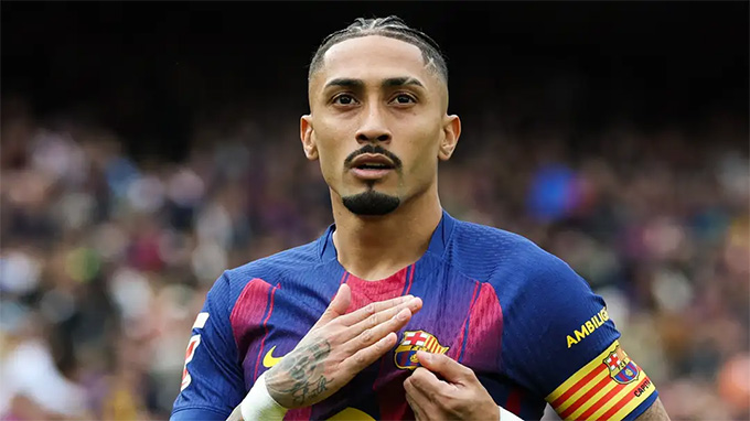 Nếu sang Saudi Arabia, Raphinha nhận được mức lương gấp 4 hiện tại ở Barca