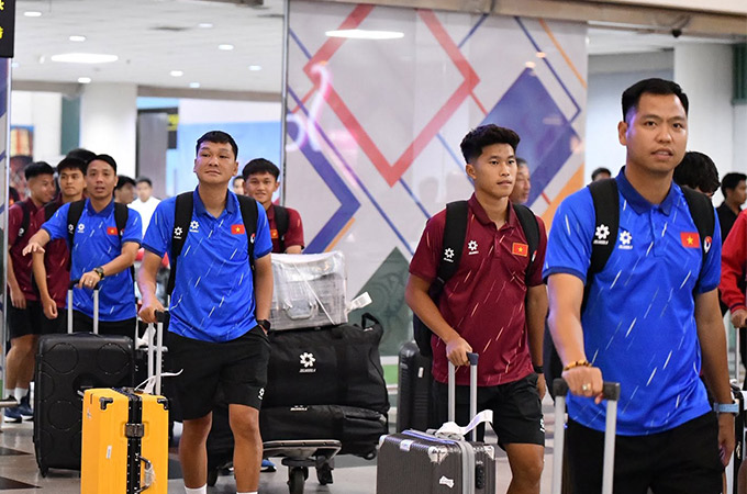 U19 Việt Nam trở về nước vào chiều ngày 11/6