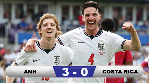 Kết quả Anh 3-0 Costa Rica: Ấn tượng Gordon