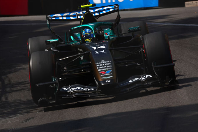 Alonso về đích ở vị trí thứ 10 tại chặng đua Monaco GP 2026