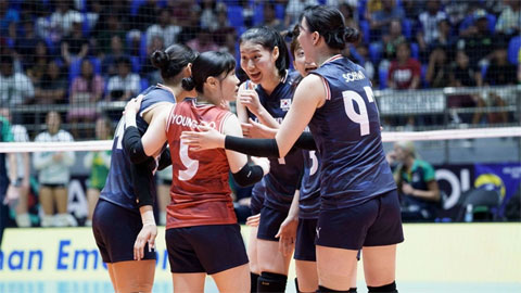  Đội tuyển bóng chuyền nữ Hàn Quốc vô địch AVC Cup 2026