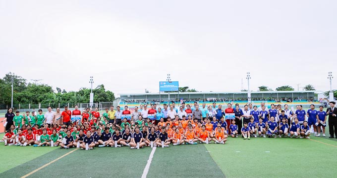 Hàng trăm cầu thủ đến từ 4 câu lạc bộ gồm Cao Lãnh, Tân Hồng, Thường Phước và Hồng Ngự đã có một buổi chiều đáng nhớ