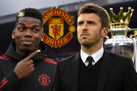 Pogba tin rằng Carrick sẽ giúp MU vô địch Premier League