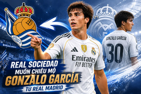Sociedad có thể là bến đỗ mới của Garcia