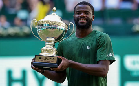 Tiafoe vô địch Halle Open 2026. Ảnh: ATP