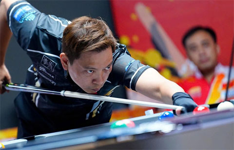 Quốc Hoàng thi đấu trận chung kết nội dung 9 bi giải billiards & Snooker các CLB quốc gia 2026
