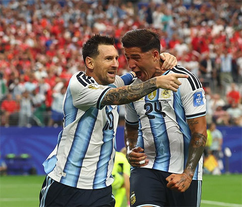 Messi lập 3 siêu kỷ lục ở trận thắng Áo
