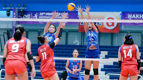 Đội tuyển bóng chuyền nữ U18 Việt Nam dẫn đầu bảng B ở Princess Cup 2026
