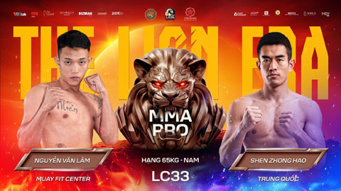 Nguyễn Văn Lâm sẽ chạm trán Thẩm Trung Hào ở LC33