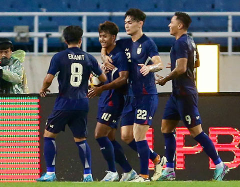 ĐT Thái Lan vắng nhiều trụ cột ở AFF Cup 2026. Ảnh: Đức Cường