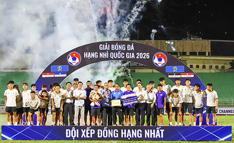 Đội bóng được chuyển giao từ đội trẻ Hà Nội vừa vô địch giải hạng Nhì 2026 cách đây không lâu